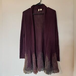 Weaved Anthropologie Cardigan